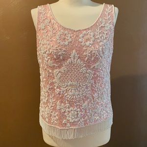 Vintage beaded top